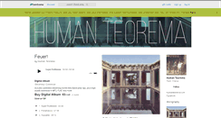 Desktop Screenshot of humanteorema.bandcamp.com