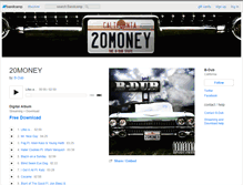 Tablet Screenshot of bdubwilliams.bandcamp.com