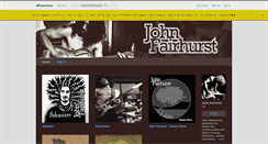 Desktop Screenshot of johnfairhurst.bandcamp.com