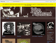 Tablet Screenshot of johnfairhurst.bandcamp.com