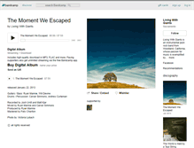 Tablet Screenshot of livingwithgiants.bandcamp.com