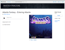 Tablet Screenshot of mateopascual.bandcamp.com