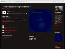 Tablet Screenshot of bordellos.bandcamp.com