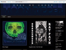 Tablet Screenshot of dragmeunder.bandcamp.com