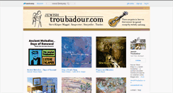 Desktop Screenshot of jewishtroubadour.bandcamp.com