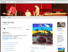 Tablet Screenshot of dairyhigh.bandcamp.com