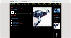 Desktop Screenshot of heatheners.bandcamp.com
