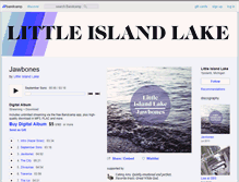 Tablet Screenshot of littleislandlake.bandcamp.com