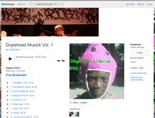 Tablet Screenshot of dopehead.bandcamp.com