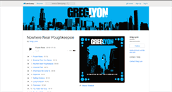 Desktop Screenshot of greglyon.bandcamp.com