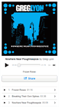 Mobile Screenshot of greglyon.bandcamp.com