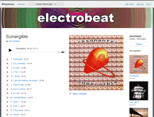 Tablet Screenshot of electrobeater.bandcamp.com