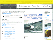 Tablet Screenshot of jesseanddamianmusic.bandcamp.com