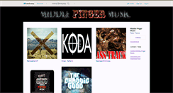 Desktop Screenshot of middlefingermusic.bandcamp.com
