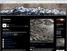 Tablet Screenshot of goodbyetitan.bandcamp.com