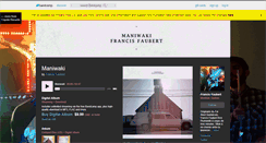 Desktop Screenshot of francisfaubert.bandcamp.com