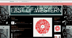 Desktop Screenshot of eastofwestern.bandcamp.com