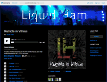 Tablet Screenshot of liquidham.bandcamp.com