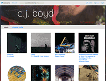 Tablet Screenshot of cjboyd.bandcamp.com