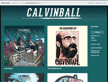 Tablet Screenshot of calvinball.bandcamp.com