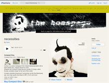 Tablet Screenshot of hons.bandcamp.com