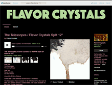 Tablet Screenshot of flavorcrystals.bandcamp.com