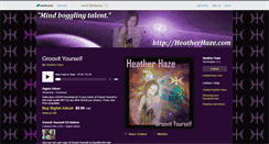 Desktop Screenshot of heatherhaze.bandcamp.com
