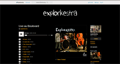 Desktop Screenshot of explorkestra.bandcamp.com