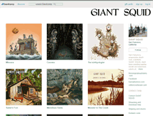 Tablet Screenshot of giantsquid.bandcamp.com