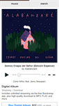 Mobile Screenshot of alabanzare.bandcamp.com