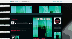 Desktop Screenshot of hexmachine.bandcamp.com