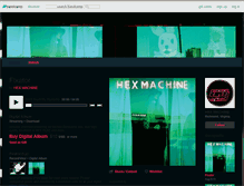 Tablet Screenshot of hexmachine.bandcamp.com