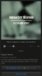 Mobile Screenshot of indiancityweather.bandcamp.com