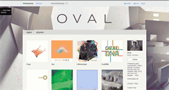 Desktop Screenshot of oval.bandcamp.com