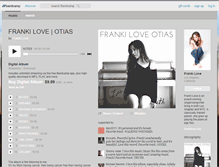 Tablet Screenshot of frankilove.bandcamp.com