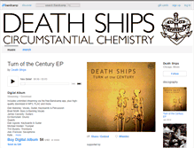 Tablet Screenshot of deathships.bandcamp.com