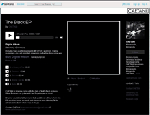 Tablet Screenshot of caetani.bandcamp.com