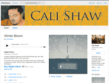 Tablet Screenshot of calishaw.bandcamp.com