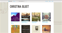 Desktop Screenshot of christinablust.bandcamp.com