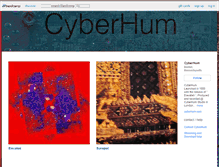 Tablet Screenshot of cyberhum.bandcamp.com