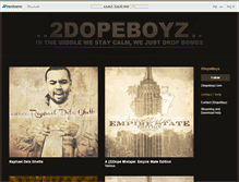 Tablet Screenshot of 2dopeboyz.bandcamp.com