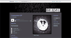 Desktop Screenshot of cosmovision.bandcamp.com