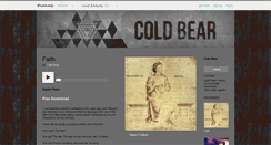 Desktop Screenshot of coldbear.bandcamp.com