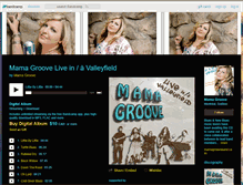 Tablet Screenshot of mamagroove.bandcamp.com