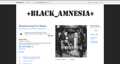 Desktop Screenshot of blackamnesia.bandcamp.com