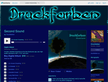Tablet Screenshot of druckfarben.bandcamp.com
