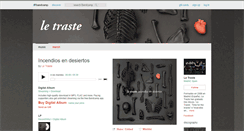 Desktop Screenshot of letraste.bandcamp.com