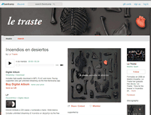 Tablet Screenshot of letraste.bandcamp.com
