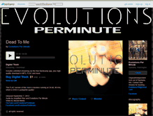 Tablet Screenshot of evolutionsperminute.bandcamp.com