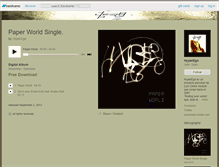 Tablet Screenshot of hyperego.bandcamp.com